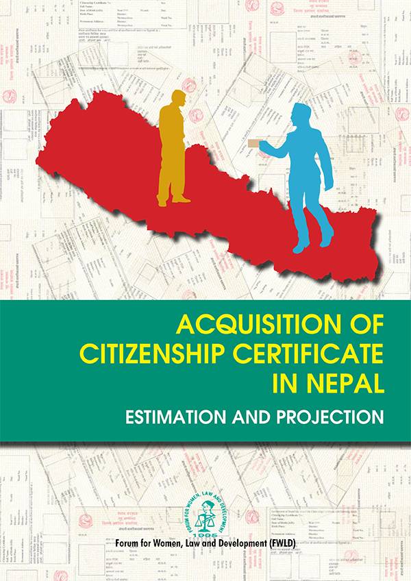 Acquisition of Citizenship Certificate in Nepal: Estimation and Projection