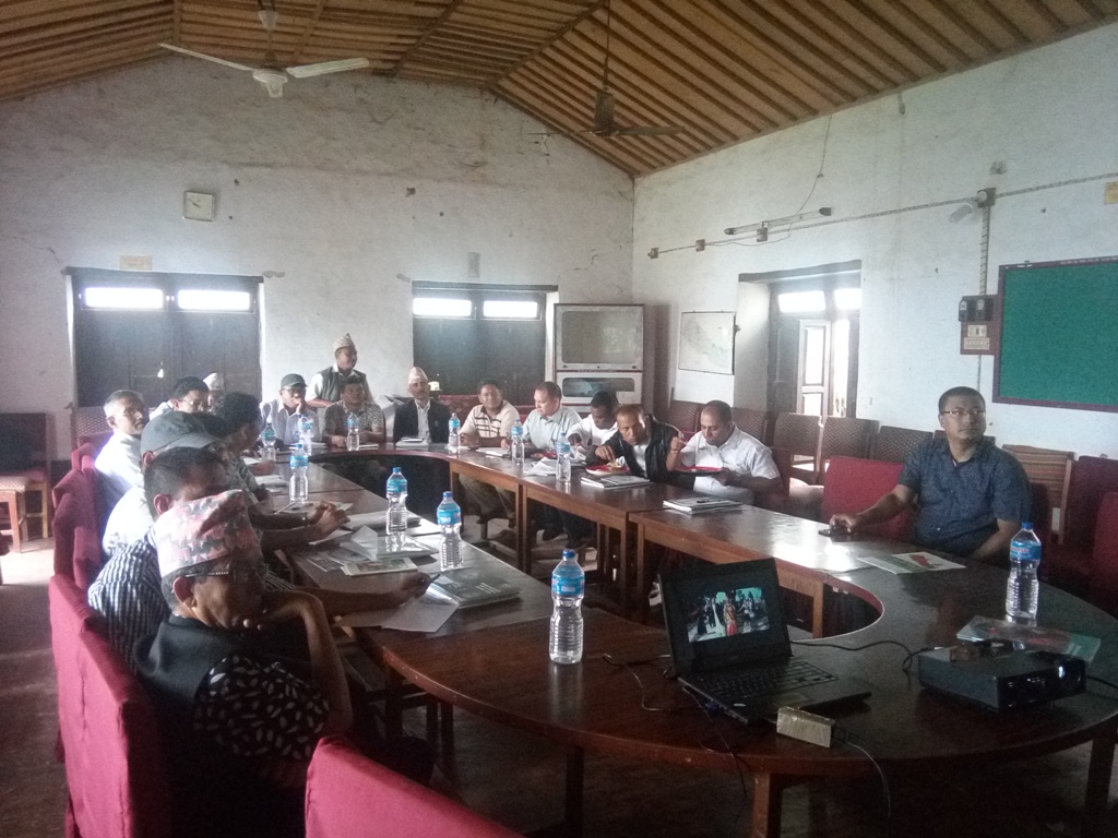Training of VDC Secretaries of Sankhuwasabha District on Citizenship