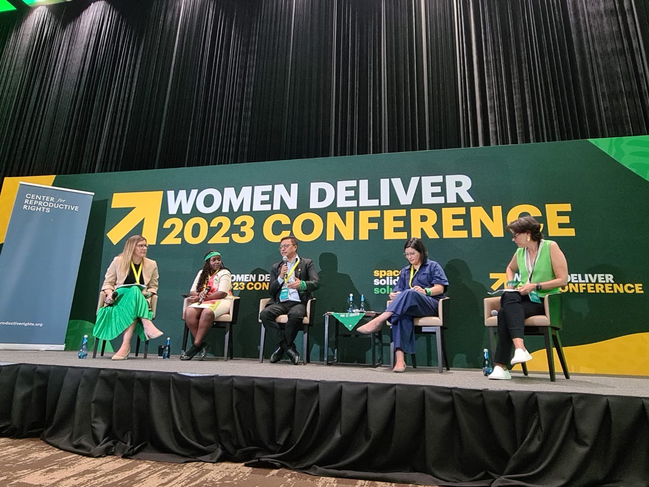 Participating as a speaker in Women Deliver 2023 Conference in Kigali, Rwanda